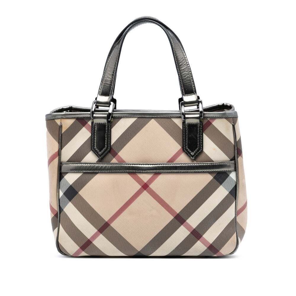 Burberry Nickie Tote Nova Check Coated #311622B51B